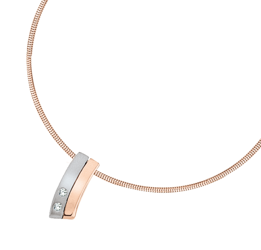 Pendant with diamonds 