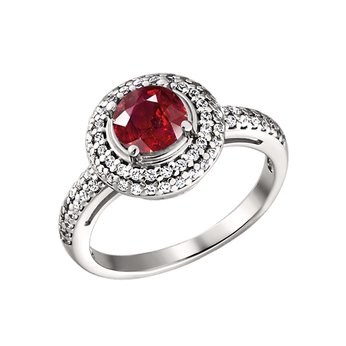 Ladies Ring with zirconia 