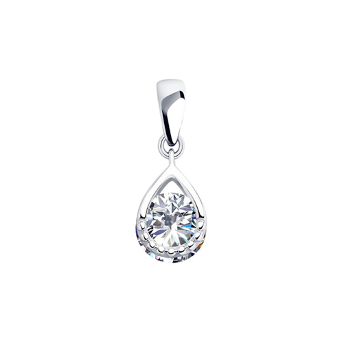 Pendant with zirconia 