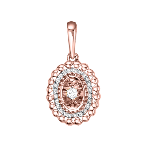 Pendant with diamonds 