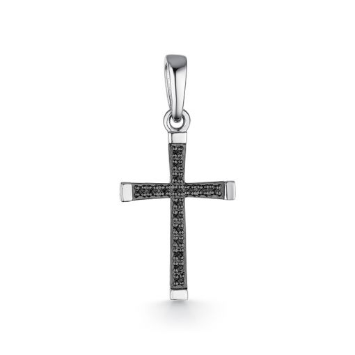 Anhänger – Kreuz mit Brillanten 