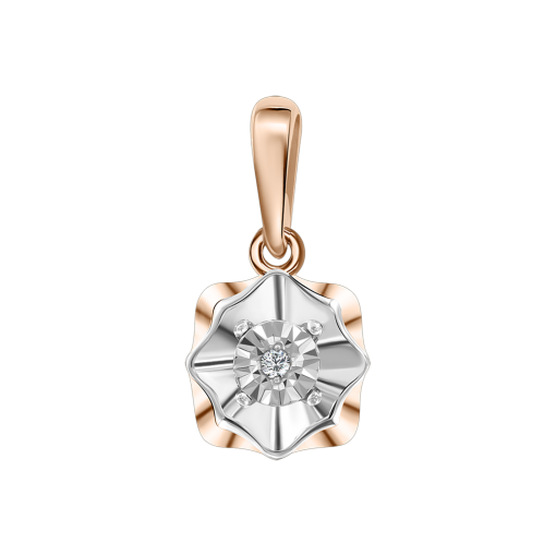 Pendant with diamonds 