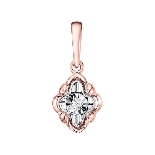 Pendant with diamond 