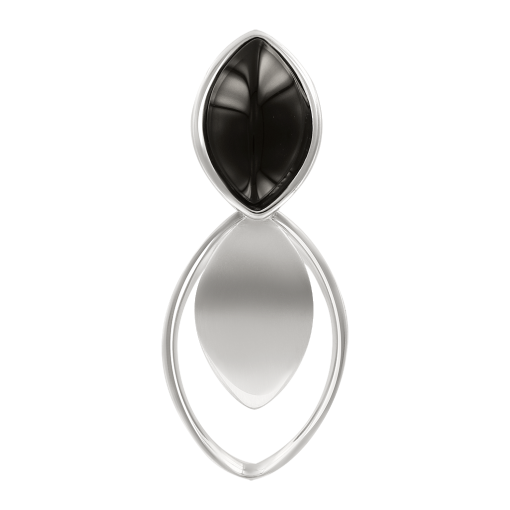 Pendant with black agate 