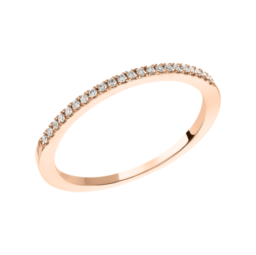 Women's ring with diamonds 