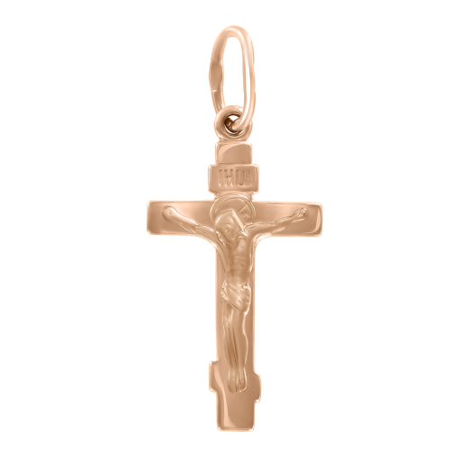 Pendant cross with engraving 