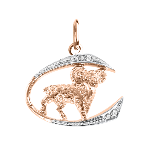 Pendant Zodiac sign Aries 
