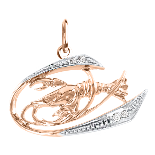 Pendant Zodiac sign Cancer 