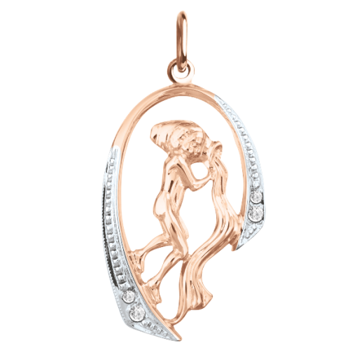 Pendant Zodiac sign Aquarius 