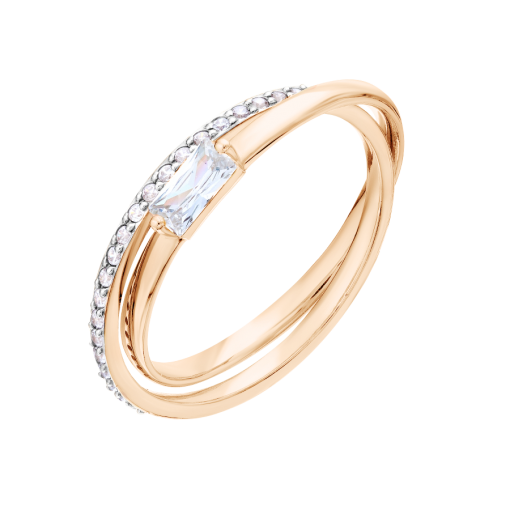 Women's ring with zirconia 