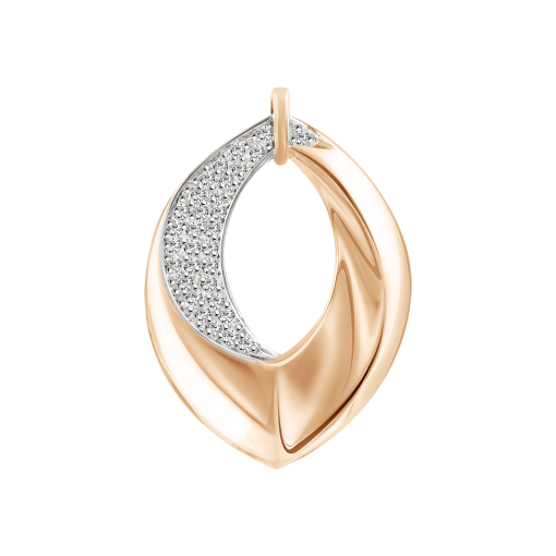 Pendant with zirconia 