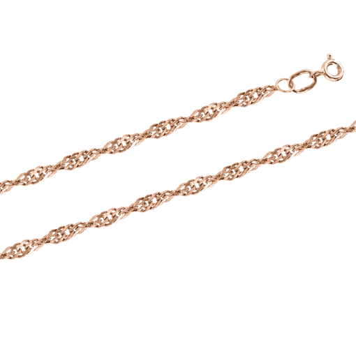 Gold chain and bracelet 