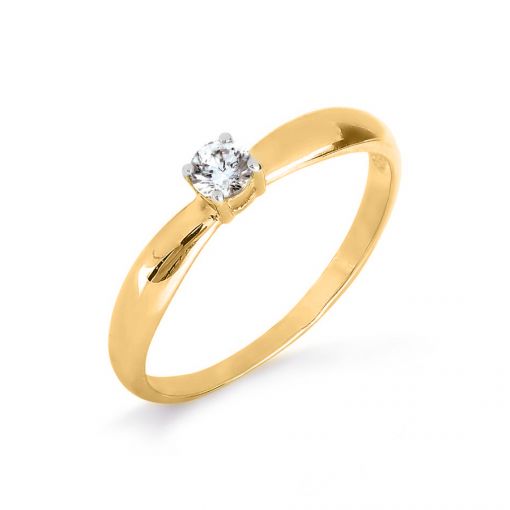 Women's ring with Swarovski Zirconia 