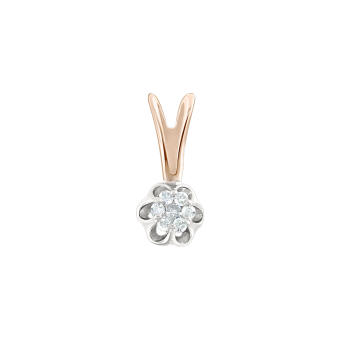 Pendant with diamonds 