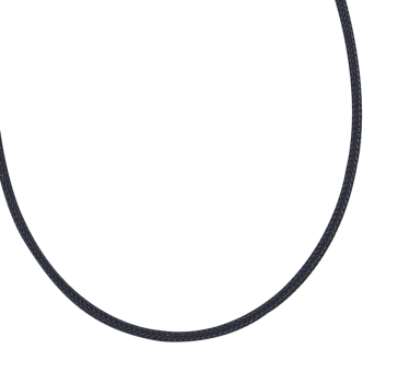 Kautschukschnur mit Silber 42 cm