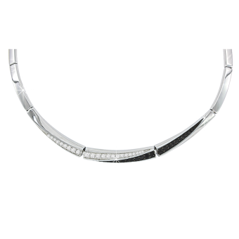 Necklace with zirconia 