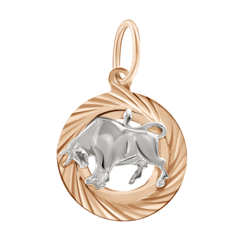 Pendant Zodiac sign Taurus 