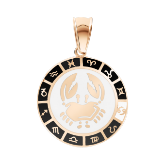 Pendant Zodiac sign Cancer 