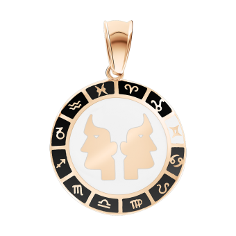 Pendant Zodiac sign Gemini 