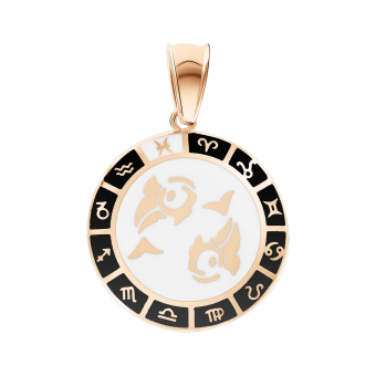 Pendant Zodiac sign Pisces 