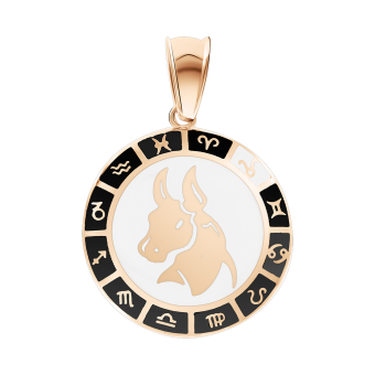 Pendant Zodiac sign Taurus 