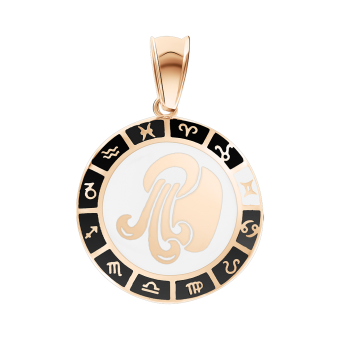 Pendant Zodiac sign Aquarius 