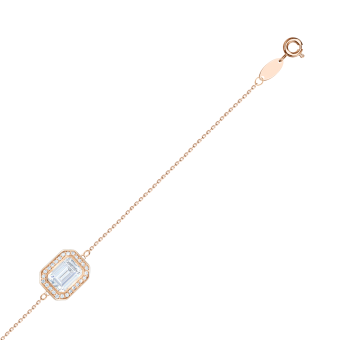 Bracelet with zirconia 