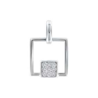 Pendant with zirconia 