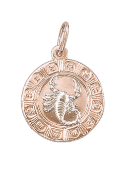 Pendant Zodiac sign Scorpio 