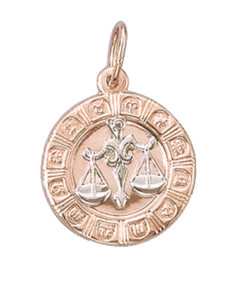 Pendant Zodiac sign Libra 