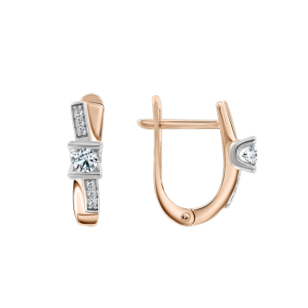 Серьги с бриллиантами 