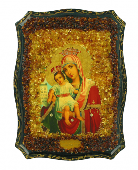 Russische orthodoxe Ikone Mutter Gottes "Der Barmherzige" 