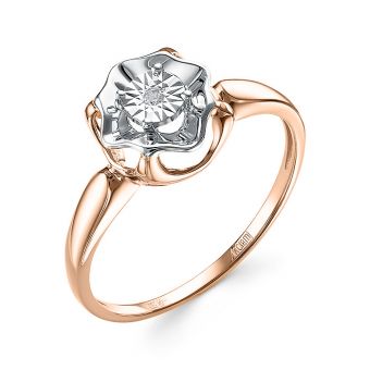 Women's ring with diamond 