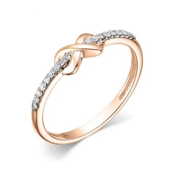 Women's ring with diamonds 