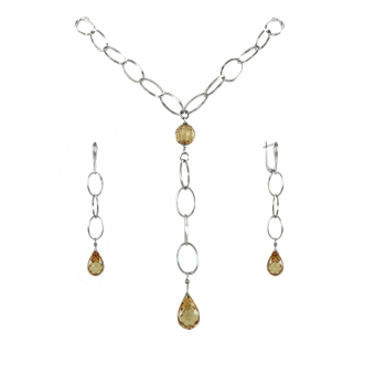 Collier und Ohrhänger 