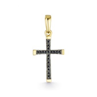 Anhänger – Kreuz mit Brillanten 