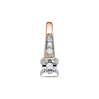 Pendant with diamonds 