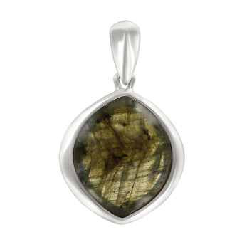 Pendant with labradorite 