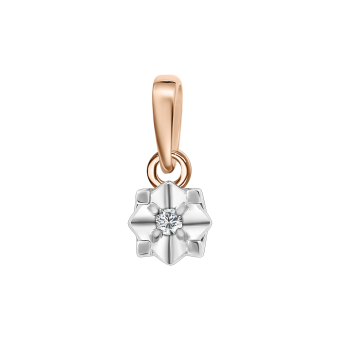 Pendant with diamonds 