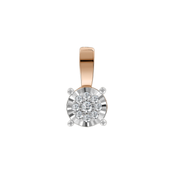Pendant with diamonds 