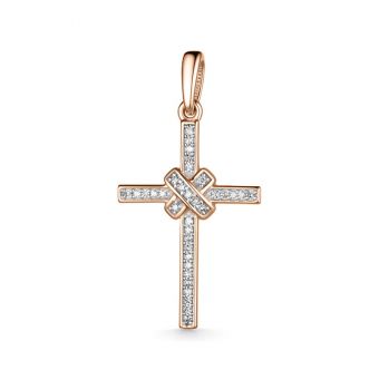Anhänger – Kreuz mit Brillanten 