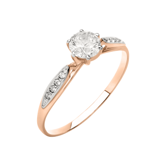 Women's ring with zirconia Swarovski 