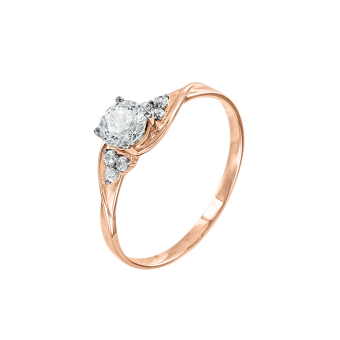 Women's ring with zirkonia Swarovski 