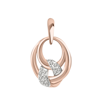 Pendant with zirconia 