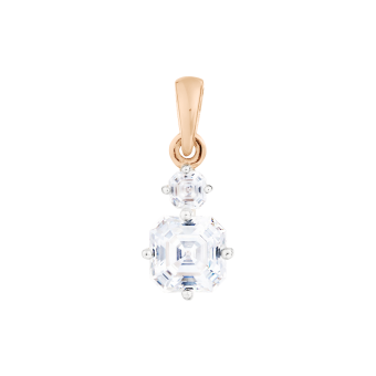 Pendant with zirconia 