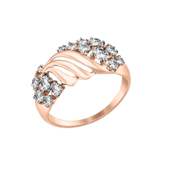 Damenring mit Zirkonia Swarovski 