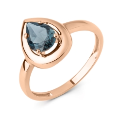 Women's ring with sitall 