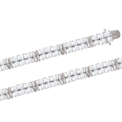 Armband mit Zirkonia 19 cm