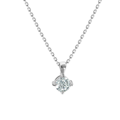 Collier mit Brillant 