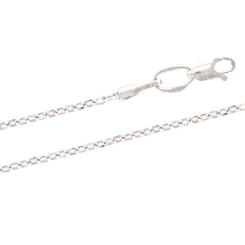 Weißgold Kette 
